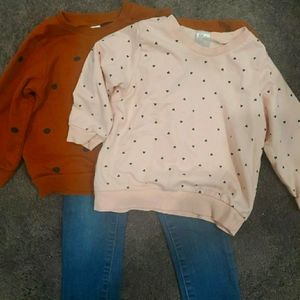 H&M baby jeans and sweaters